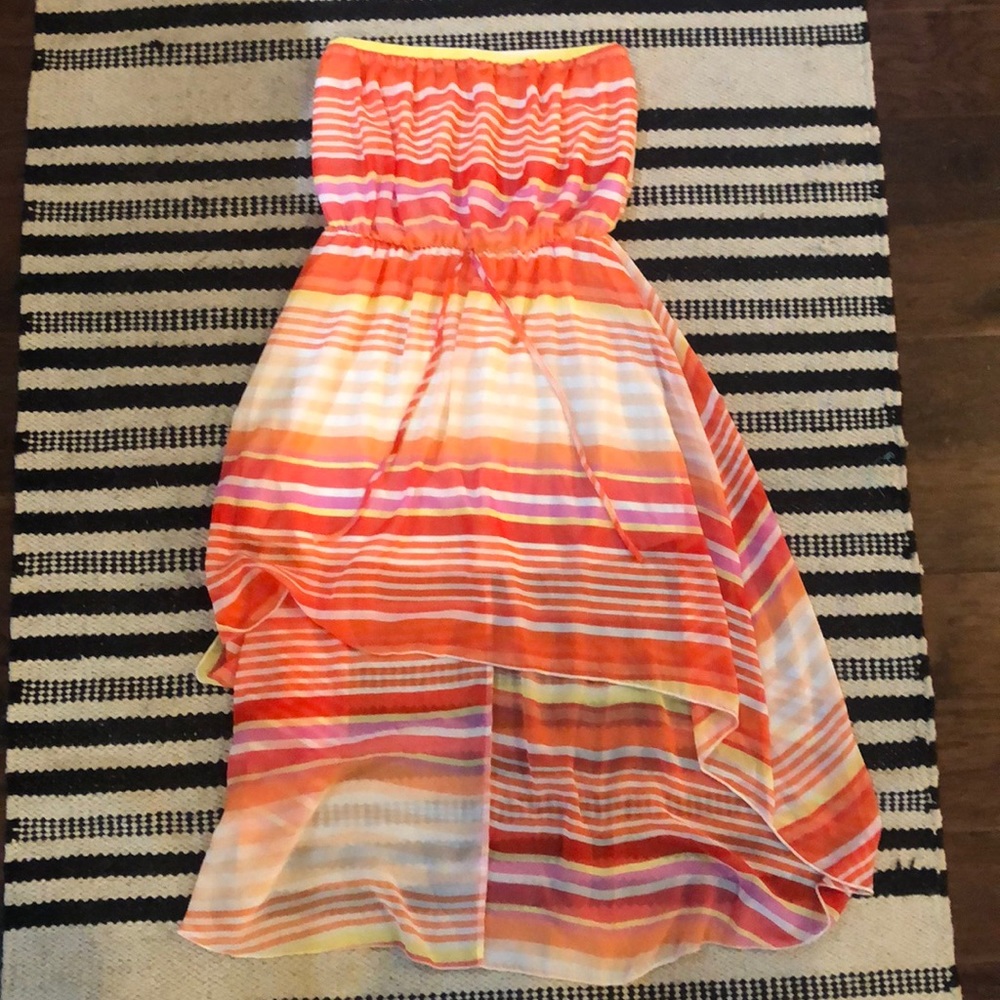 Strapless dress